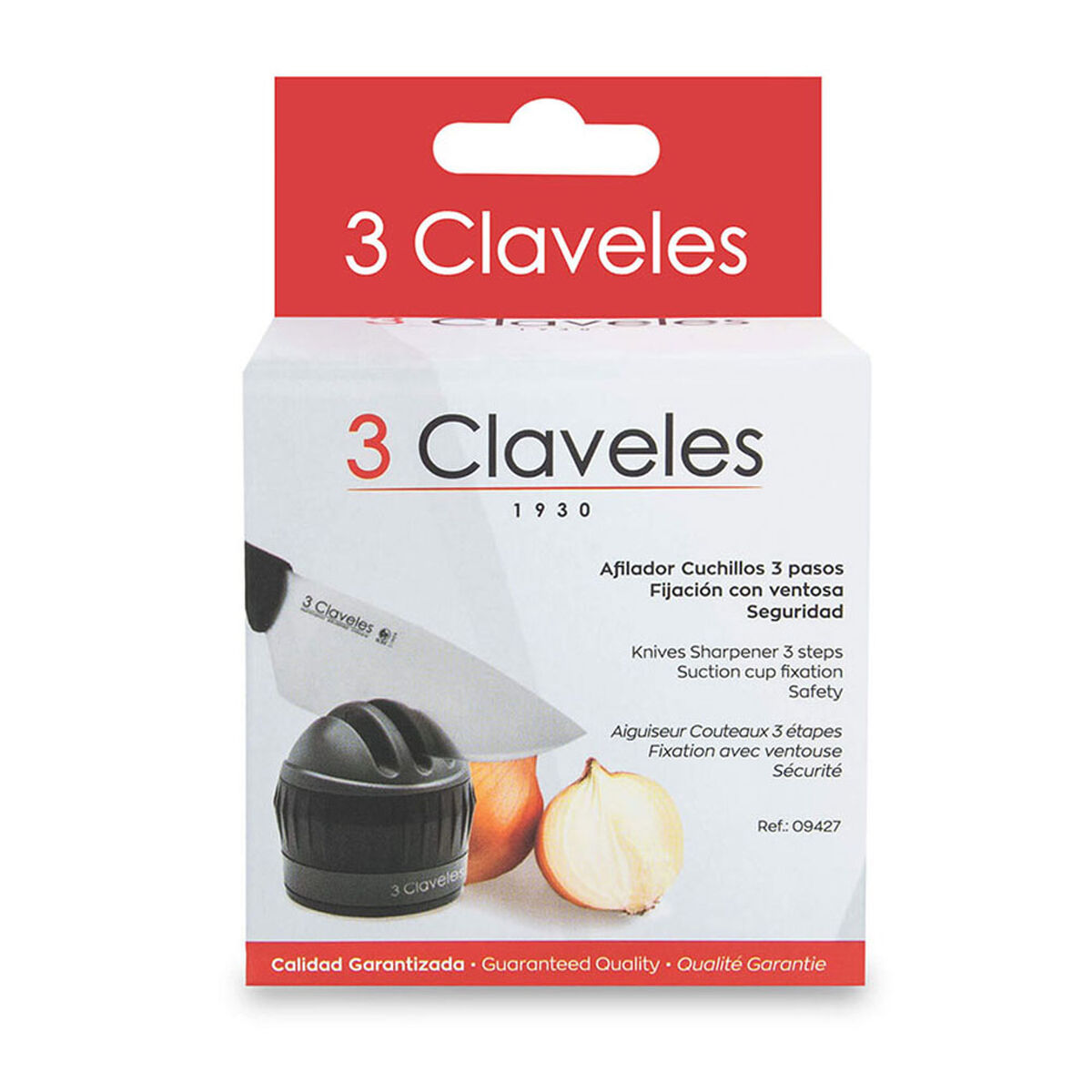 Oštrilo za Noževe 3 Claveles Trostruko